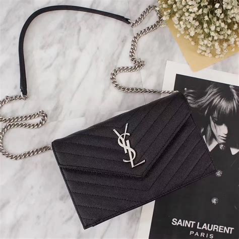 ysl medium chain wallet|ysl wallets best price.